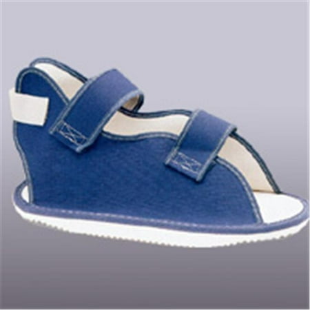 Rocker Cast Shoe - Canvas Rocker Bottom Cast Shoe Blue, XL