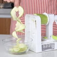 thumbnail image 4 of Cortadora portátil, herramienta de cocina, rallador giratorio de manivela, para queso, verduras, patatas, cebollas, batatas, 4 of 5