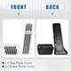 thumbnail image 5 of Coche Auto Pie Pedal Pastillas Acelerador Freno Pedal Cubierta Kit Plateado Tono Negro, 5 of 7