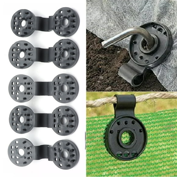 Garden Clips, Non Shedding Acid Alkali Resistance Lightweight Greenhouse Clamps Double Buckle Design for Fixing Fence Net for Fixing Sunshade Net