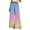 Light blue, variant on FUNUONY Wide Leg Pants Woman Flowy Palazzo Pants for Women High Waisted Summer Casual Gradient Trousers Fall Outfits 2025 Wide Leg Pants 2025 Summer Beach Culottes Casual Trousers for Vacation Sb1 M