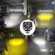 thumbnail image 4 of Par Faros De Auxiliares Led Con Luces Diurnas Para Auto,moto, 4 of 8