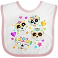 thumbnail image 3 of Inktastic Decorative Skull Party for Day of the Dead Boys or Girls Baby Bib, 3 of 4