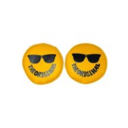 KC HiLiTES 5802 Soft Light Covers For 8" Round Off-Road Lights - Pair (Black With Yellow)