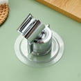 thumbnail image 2 of GUIYONG Shower Handle Bracket Adhesive Handheld Shower Holder No Drilling Angle Adjustable Handheld Shower Sprinkler Wall Mount Base, 2 of 5