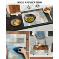 thumbnail image 6 of nqOlkjepod Large Induction Cooktop Protector Mat 36"x21", Blue Beige Color Blocks Stove Top Covers for Electric Stove, Abstract Oil Painting Art Stove Burner Cover Mats, Glass Top Stove Cover, 6 of 8