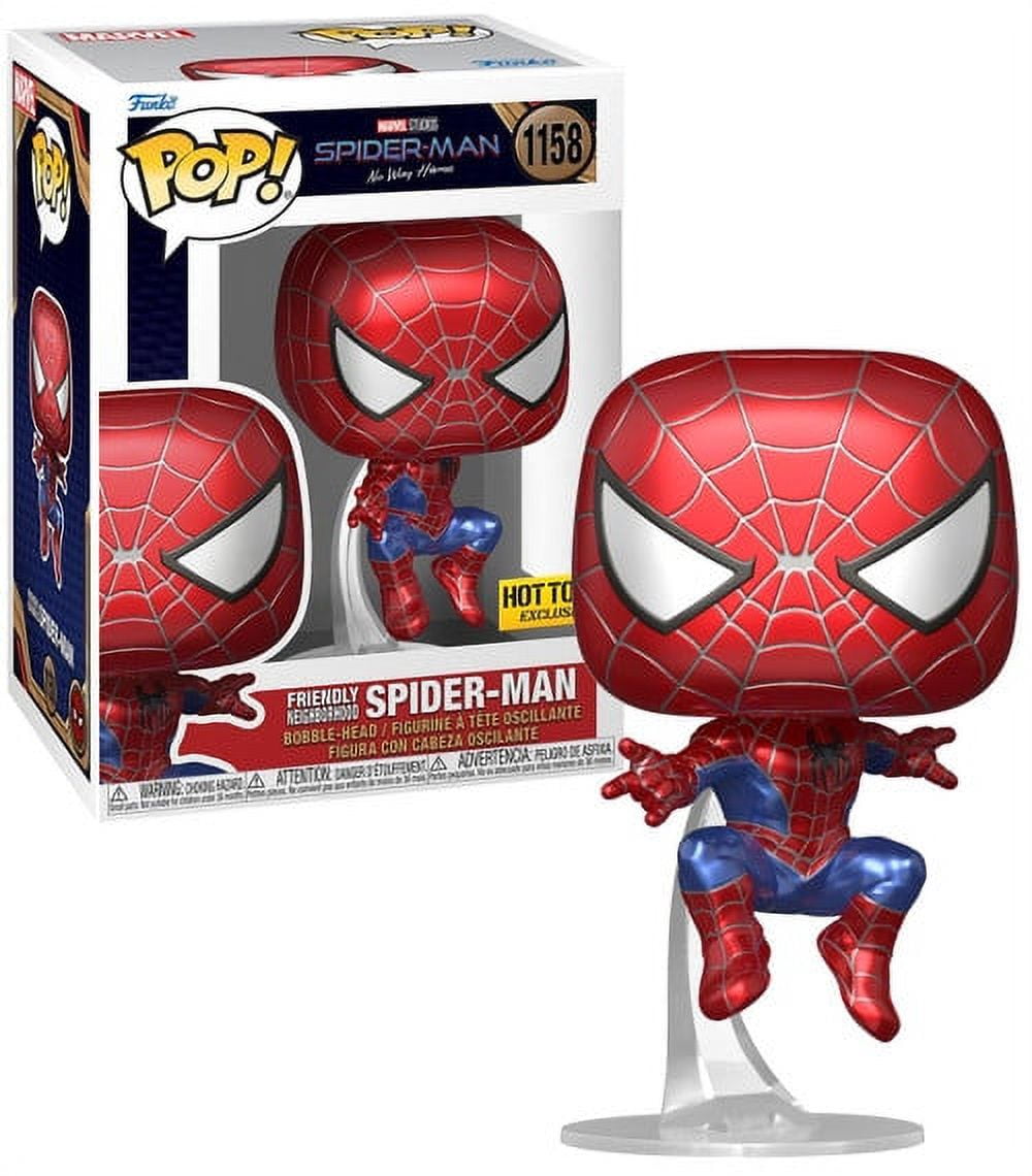Funko Pop Spider Man 300 Black Suit in Comic Book Cover Display Case Limited Edition Exclusive Walmart