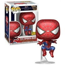 Pop! Marvel Spider-Man No Way Home Vinyl Bobble-Head Spiderman (Metallic) #1158 Hot Topic Exclusive