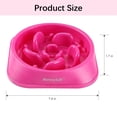 thumbnail image 4 of Slow Feeder Dog Bowls, Anti-Choking Puzzle Dog Food Bowls, Non Slip Interactive Dog Feeding Bowls That Slow Down Eating, Bloat Stop Maze Dog Dishes Dog Feeder for Medium Large Breeds Purple, 4 of 9