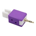thumbnail image 2 of Llave CW de doble paleta, ajustable en fuerza para los dedos, código Morse, portátil, multiusos, resistente, mini, compatible con firmware CEC Key , PÚrpura Púrpura, 2 of 8