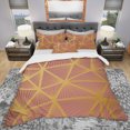 thumbnail image 1 of Designart 'Geometric Decorative Pattern' Modern Duvet cover- Duvet Cover &, 1 of 5