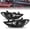 Black Clear, variant on For 2017 2018 Hyundai Elantra Factory Halogen Projector Black Headlight Set Pair