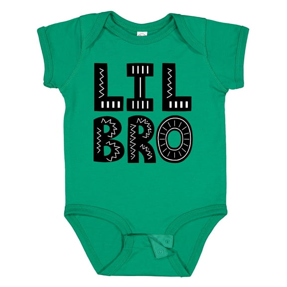 Inktastic Little Brother Lil Bro Boys Boys Baby Bodysuit