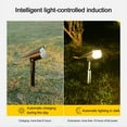 thumbnail image 4 of Foco solar para exteriores con LED | Resistente al agua IP65 | Lámpara de jardín y pared 2 en 1 | Batería de 1200 mAh | Encendido y apagado automático, 4 of 6