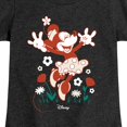 thumbnail image 3 of Disney - Minnie Flowers - Toddler & Youth Girls Short Sleeve Graphic T-Shirt, 3 of 5