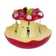 thumbnail image 1 of Plato de cerámica para fruta, bandeja decorativa con tenedores de acero inoxidable para fruta. Manzana 215cmx16cm, 1 of 9