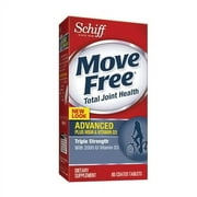 Schiff Move Free Advanced Triple-Strength Plus Msm And Vitamin D3 Tablets - 80 Ea, 6 Pack