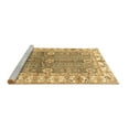 thumbnail image 2 of Ahgly Company Machine Washable Indoor Rectangle Oriental Brown Traditional Area Rugs, 2' x 3', 2 of 4