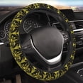 thumbnail image 5 of Honeii saucerman Mushroom Forest Print Stretch Elastic Steering Wheel Cover - Universal 15", Fits Sedans, SUVs, Vans, & Trucks Effortlessly, 5 of 6