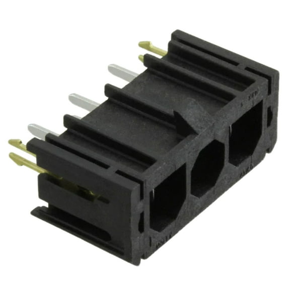 Pack of 3 0431604303 Connector Header 3 Position Male Blades Solder 0.295 (7.50mm) Through Hole :Rohs
