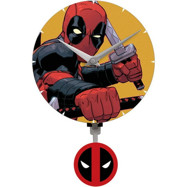 deadpool head alarm clock