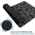 thumbnail image 6 of Long Mouse Pads for Desk,Gray Halloween Bats and Spider Webs Desk Mats on Top Of Desks, Desk Mouse Pad Extra Large with 3mm Non-Slip Base and Stitched Edge for Gaming,Office,Work,Home 35.4"x15.7", 6 of 6