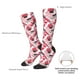 thumbnail image 4 of Fotbe Makeup Calcetas Divertidas Estampadas para Hombre y Mujer, Calcetas de Algodón hasta la Rodilla para Caminar, Correr, Enfermería y Embarazo, 4 of 6