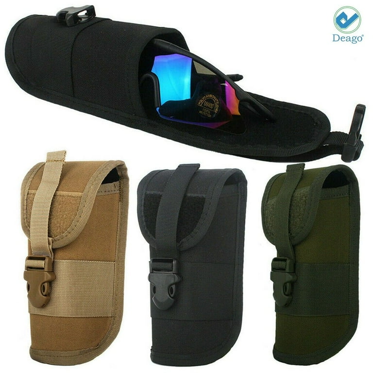 Deago Tactical Glasses Pouch Portable Outdoor Sunglasses Hard Case