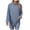 Blue, variant on Towmus Women's Fall Sweatshirts Tunic Tops for Women Womens Turtleneck Oversized Long Sweater Dress Green Sweater