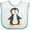 thumbnail image 3 of Inktastic Cute Baby Penguin Boys or Girls Baby Bib, 3 of 4