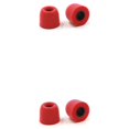 thumbnail image 4 of bedienty 6 Paires de Coussinets d'Oreille Eaps Portables Embouts de Poche Réutilisables Bouchons d'Oreilles de Remplacement pour Casque Fournitures pour Casque Rouge 2Ensemble, 4 of 6