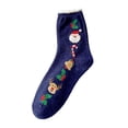 thumbnail image 1 of Calcetines Gibobby mujer estampados navideños Nuevo patrón Calcetines cálidos Oreja de felpa unitalla, 1 of 4