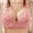 Z01 Pink, variant on Women's Polka Dot Wireless Bra Adjustable Strap Comfort Push-Up Bralette with Center Decoration,40