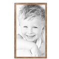 thumbnail image 2 of ArtToFrames 22" x 39" Honey Picture Frame, 22x39 inch Brown Wood Poster Frame (WOM-4085),  Pack, 2 of 8
