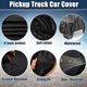 thumbnail image 5 of Cubierta de coche Unique Bargains Impermeable Todo Clima 210D Oxford Negro, 5 of 7