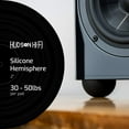 thumbnail image 2 of Hudson Hi-Fi 2" Platinum Silicone Isolation Feet for Speakers, Turntables, Subwoofers, 20-Duro Adhesive Non-Slip Pads, 4-Pack, 2 of 9