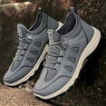 thumbnail image 6 of Men's Autumn New Net Breathable Border Men's Shoes Lightweight Comfortable Running Shoes Outdoor Hiking Shoes Man Shoes, 6 of 7