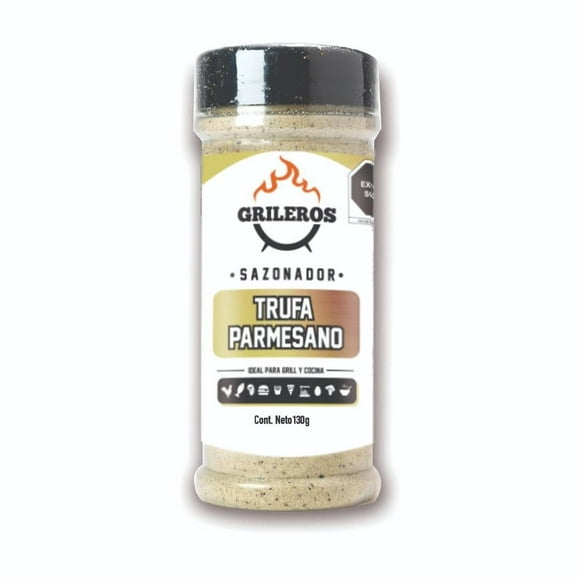 Sazonador Grileros Trufa, Parmesano y Ajo 130 g