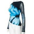 thumbnail image 4 of Slim Fit Long Sleeve Top (M, MultiBlue), 4 of 10
