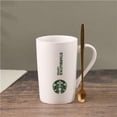 thumbnail image 2 of Taza Con Tapa Cuchara Nordic Starbucks Ruika De Café Francesa Agua Hogar Marrón Hombres Mujeres Tendencia, 2 of 4