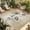 Tan, variant on Yellow Beige Flower Outdoor Rug for Patio/Deck/Porch, Non-Slip Large Area Rug 5 x 7 Ft, Farmhouse Shabby Chic Wildflower Indoor Outdoor Rugs Washable Area Rugs, Reversible Camping Rug Carpet Runner