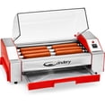 thumbnail image 1 of Parrilla eléctrica para salchichas Hot Dog Roller The Candery con capacidad para 6 personas, 1 of 9