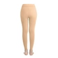 thumbnail image 3 of EMEM Apparel Girls' Kids Childerns Solid Colored Dance Ballet Custume Microfiber Opaque Footless Tights Leggings Stocking Nude 4-6, 3 of 5