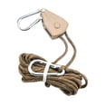 thumbnail image 3 of Colgador de cuerda de trinquete Zulema para acampar toldo ligero resistente 4m caqui, 3 of 8