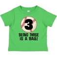 thumbnail image 3 of Inktastic 3rd Birthday Baseball 3 Year Old Boy Boys or Girls Toddler T-Shirt, 3 of 5