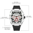thumbnail image 6 of MEGIR Chronograph Luxury Sports Quartz Watches Men Waterproof Luminous Hands Wristwatch Auto Date, 6 of 6