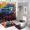 Color-2, variant on Offroad Mountain Sunset Drive Shower Curtain Waterproof Bathroom Curtain Anti-slip Bath Mat Set Toilet Rugs Carpet