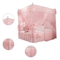 thumbnail image 4 of Mosquitera Con Dosel Para Cama, Estilo Princesa, 3 Aberturas Laterales, Mosquitera, Malla Transpirable, Para Decoración De Dormitorio De Mujer, 4 of 7