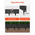 thumbnail image 3 of VEVOR Galvanized Steel Landscape Edging, 6-Pack 40 x 8.15 Inch Metal Edging for Landscaping with Gloves, Easy-to-Install, Heavy Duty Metal Garden Edge Border for Flower Bed, Yard Pathway, 3 of 9