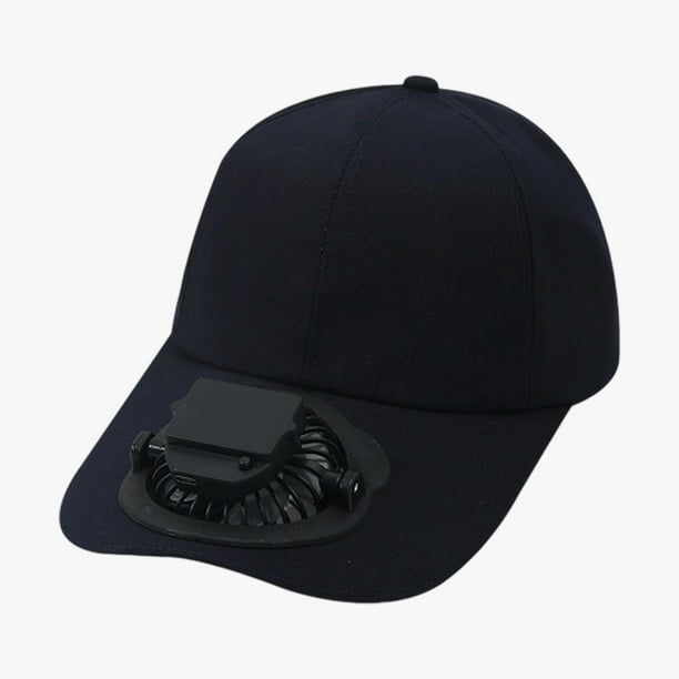 Sombreros para Hombres Nuevos Sombreros Recargables de Ventilador para Hombres Y Mujeres en Verano, Viajes de Ocio para Adultos, Sombreros de Béisbol de Secado Rápido de Color Sólido, Sombreros Protec